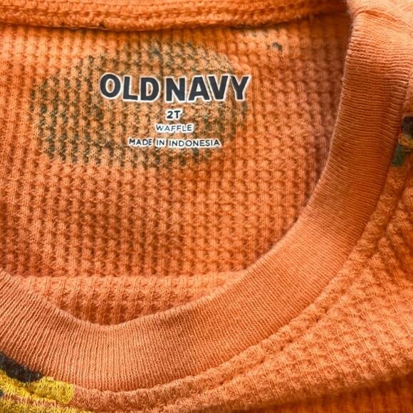 Set of 6 Old Navy Thermal Long Sleeve Shirts Size 2T - Picture 3 of 4